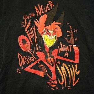 Gildan Black Crew Neck T-Shirt Men Medium